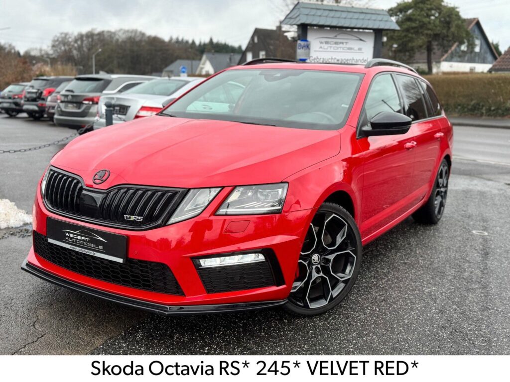 SKODA Octavia Combi RS 245*LED*DSG*PANO*CAM*VELVET ROT