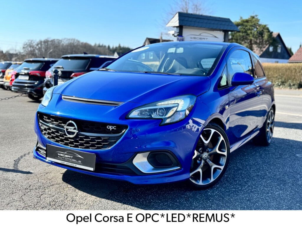 Opel Corsa E OPC*LED*RECARO*KONI*REMUS*
