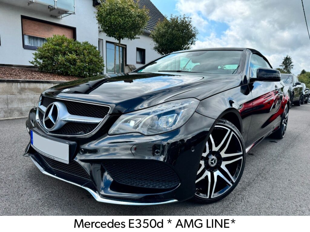 Mercedes-Benz E -Cabrio E 350d* AMG PLUS* CAM* ILS*AIRSCARF*