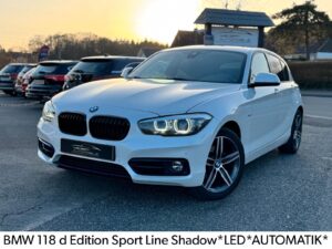 Fahrzeugabbildung BMW 118 d Edition Sport Line Shadow*LED*AUTOMATIK*