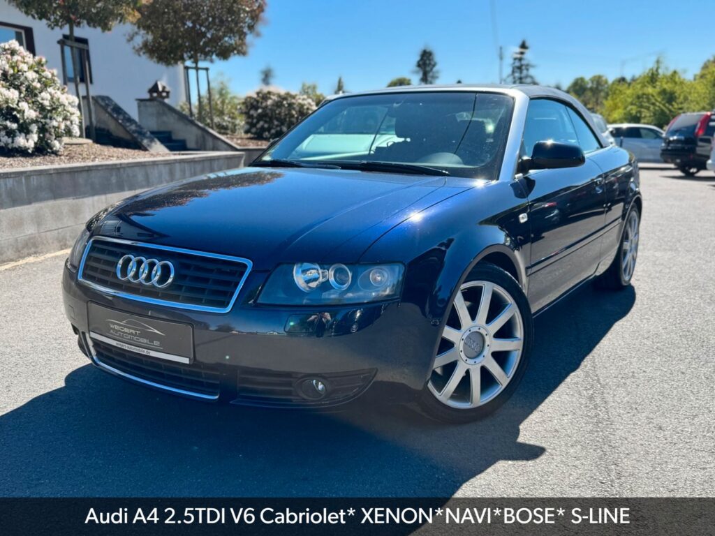 Audi A4 2.5TDI V6 Cabriolet* XENON*NAVI*BOSE* S-LINE