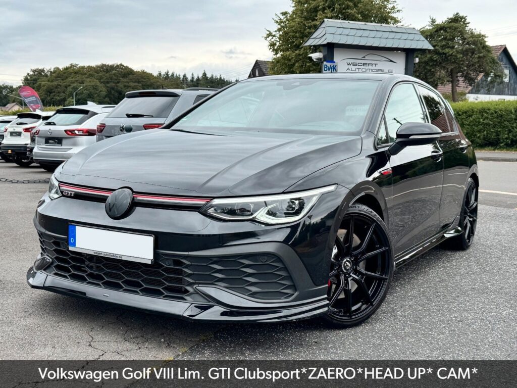 Volkswagen Golf VIII Lim. GTI Clubsport*ZAERO*HEAD UP* CAM*